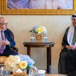 حاكم رأس الخيمة يستقبل وزير خارجية جمهورية غواتيمالا